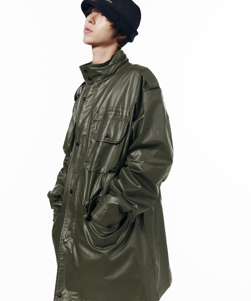 AAKAM Coated Field Jacket (Khaki)