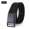 Belt Quick Release Outdoor Belt Soft Real Nylon Sports Accessories Men And Women Black Belt