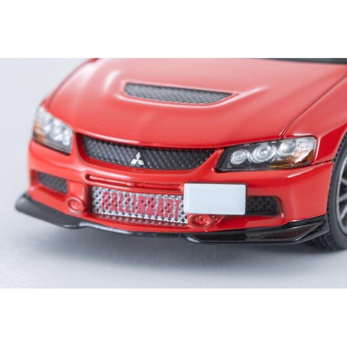 TOMYTEC Tomica Limited Vintage Neo 1/64 LV-N349c Mitsubishi Lancer GSR Evolution IX MR Rally Art Edition Red 2006