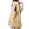 [MOTTERU] Kururito Big Daily Bag (Beige) | Eco Bag Tote Bag 24L Folding Cloth Cute Outdoor Gift