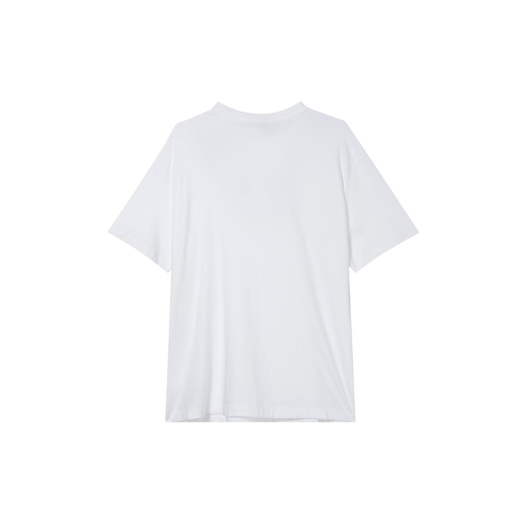 Nike Embroidered Brand Logo Round Neck Sports Short Sleeve T-Shirt Unisex T-Shirt White BV3929-100
