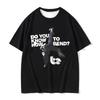 Billie Eilish Hit Me Hard and Soft Do You Know To How Bend Print T-shirts Men Women Fashion Pop Music T Shirts Oversized T-shirt