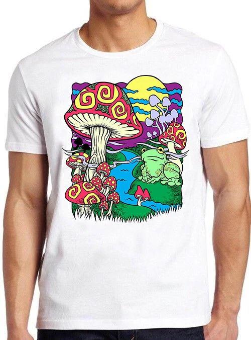 Mushroom Dream T Shirt Psychedelic Research Volunteer Hippie Gift Tee M472 XXL