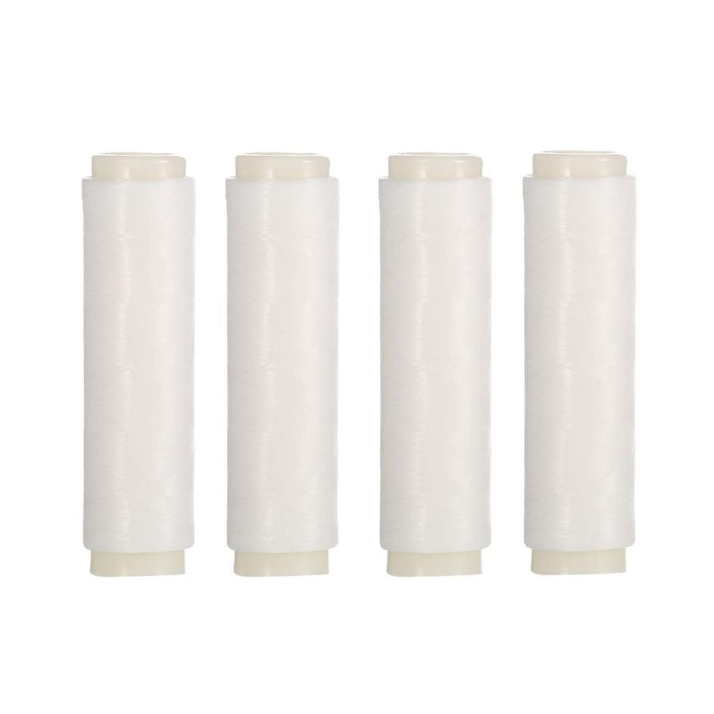 4Pcs Fishing Thread Nylon Elastic Invisible Fishing Bait Thread 0.15mm 656 ft Stretchy Fishing Line Clear Fishing String