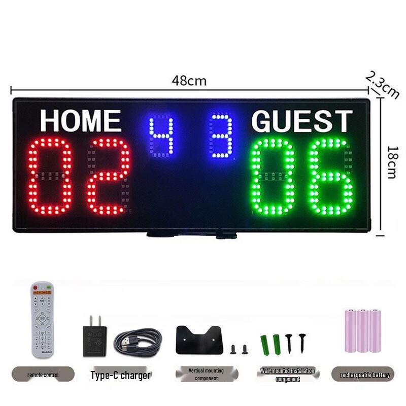 WEZHO Multi-Sport LED Scoreboard