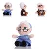 Premium Short Plush Carl Fredricksen Toy For Kids And Adults