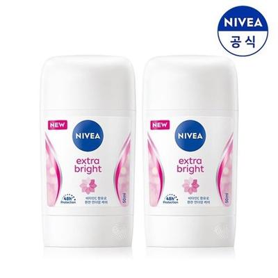 Dezodorant w sztyfcie Extra Bright 50ml X2