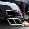 For Land Rover Range Rover Velar 2017-2020 Tail Throat Frame Decoration Cover Trim Exhaust Pipe Stickers Accessories