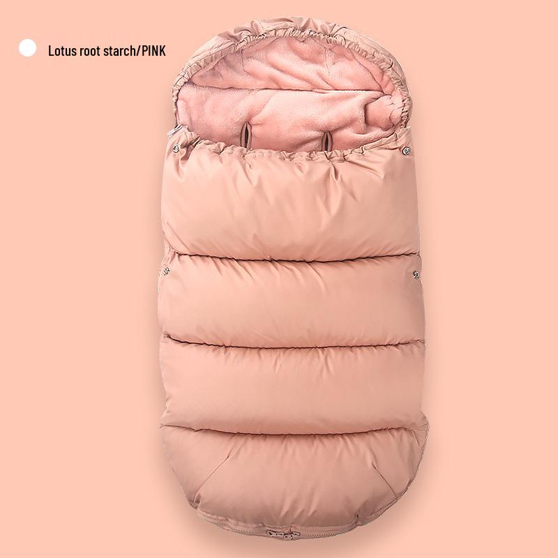 Windproof Stroller Footmuff: Multifunctional Baby Sleeping Bag and Pad for Autumn & Winter
