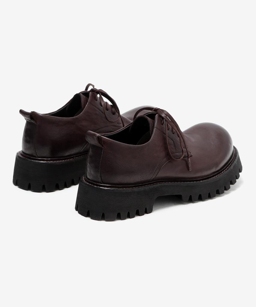 Wetheroad Wtrd1123 Charlie 4-Hole Tumble Washed Volume Derby Shoes Brown [240~290Mm]