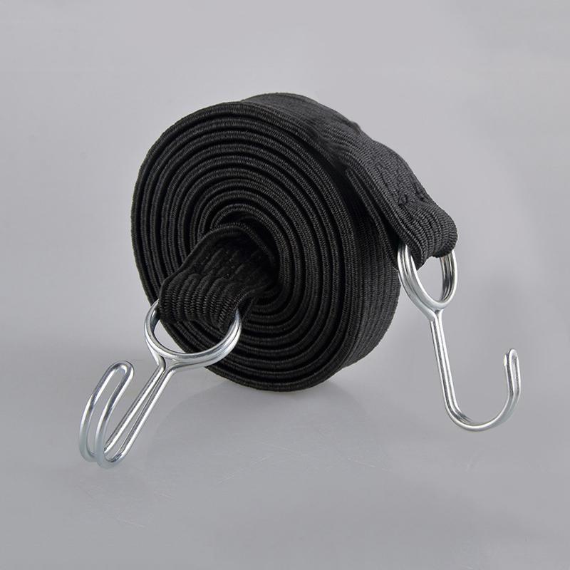 

Велосипедные аксессуары Эластичные резиновые багажные веревки с крюками Велосипедные веревки для крепления Велосипедный багажник на крышу Ремешок Фиксирующая лента Крюк чёрный