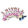 10pcs Bright Colors Embroidery Patches Bird Flower Style Sew On Patches Iron On Patches  For Clothes