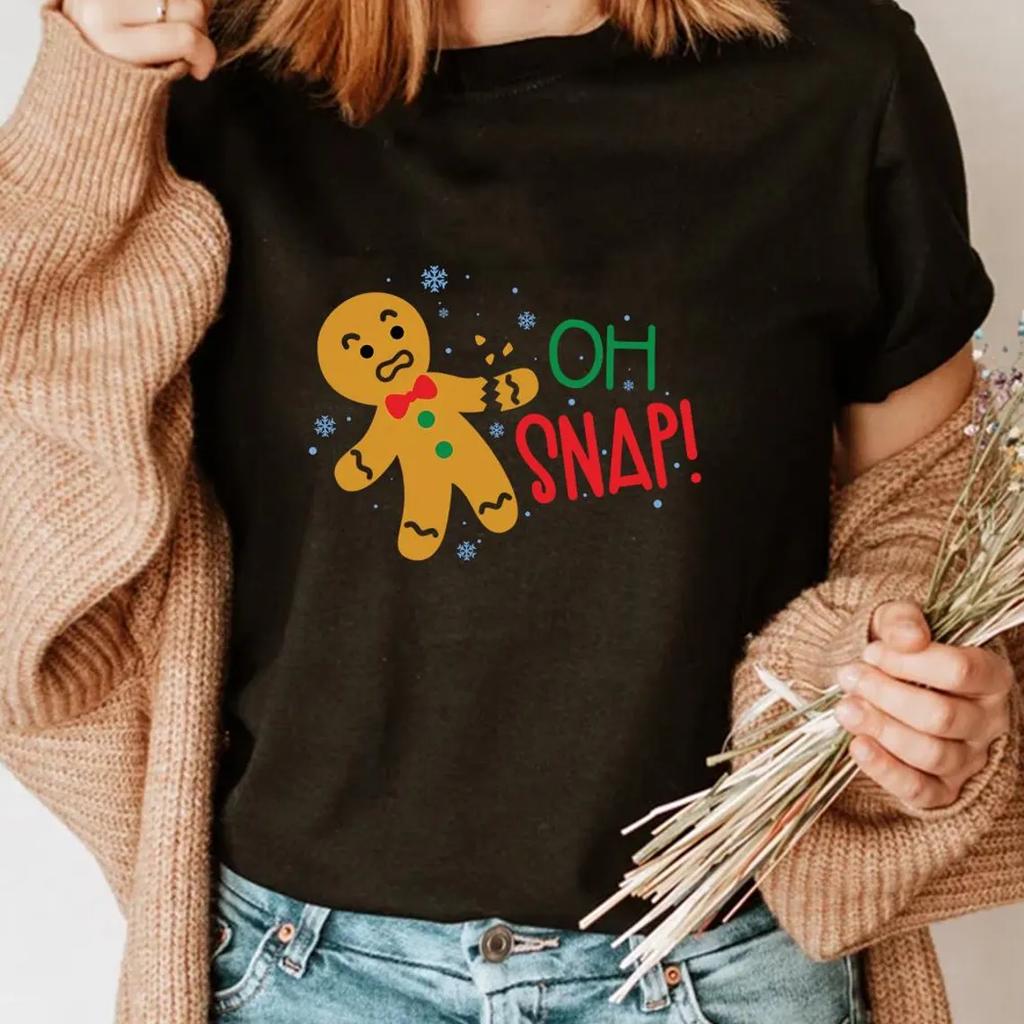 Its the Most Wonderful Time of the Year T Shirts Gingerbread Christmas Tee Cute Holiday Shirt Festive Cookie Lover Top