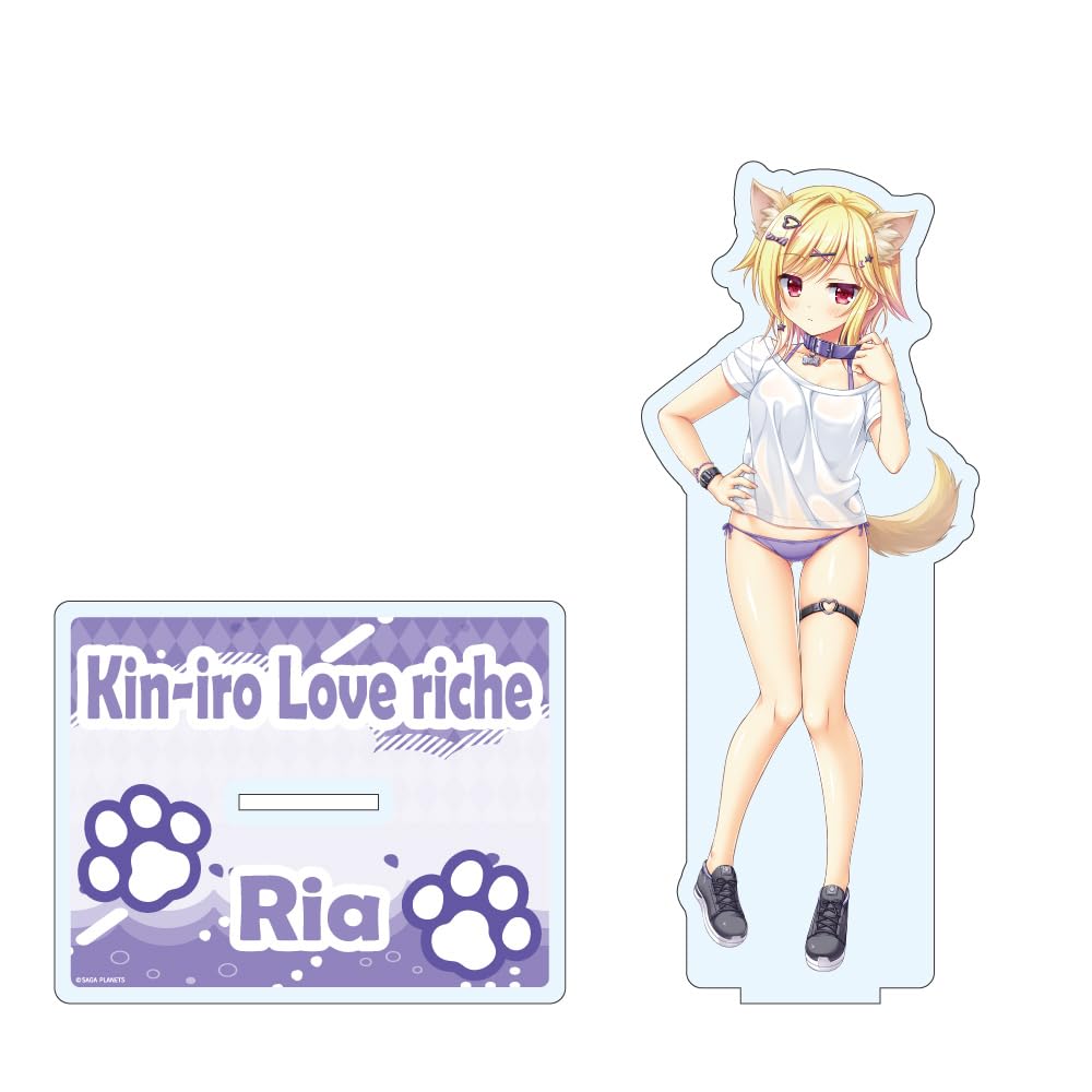 Loveriche Ria Souma Original Large Acrylic Stand Dog Kin'iro ver.