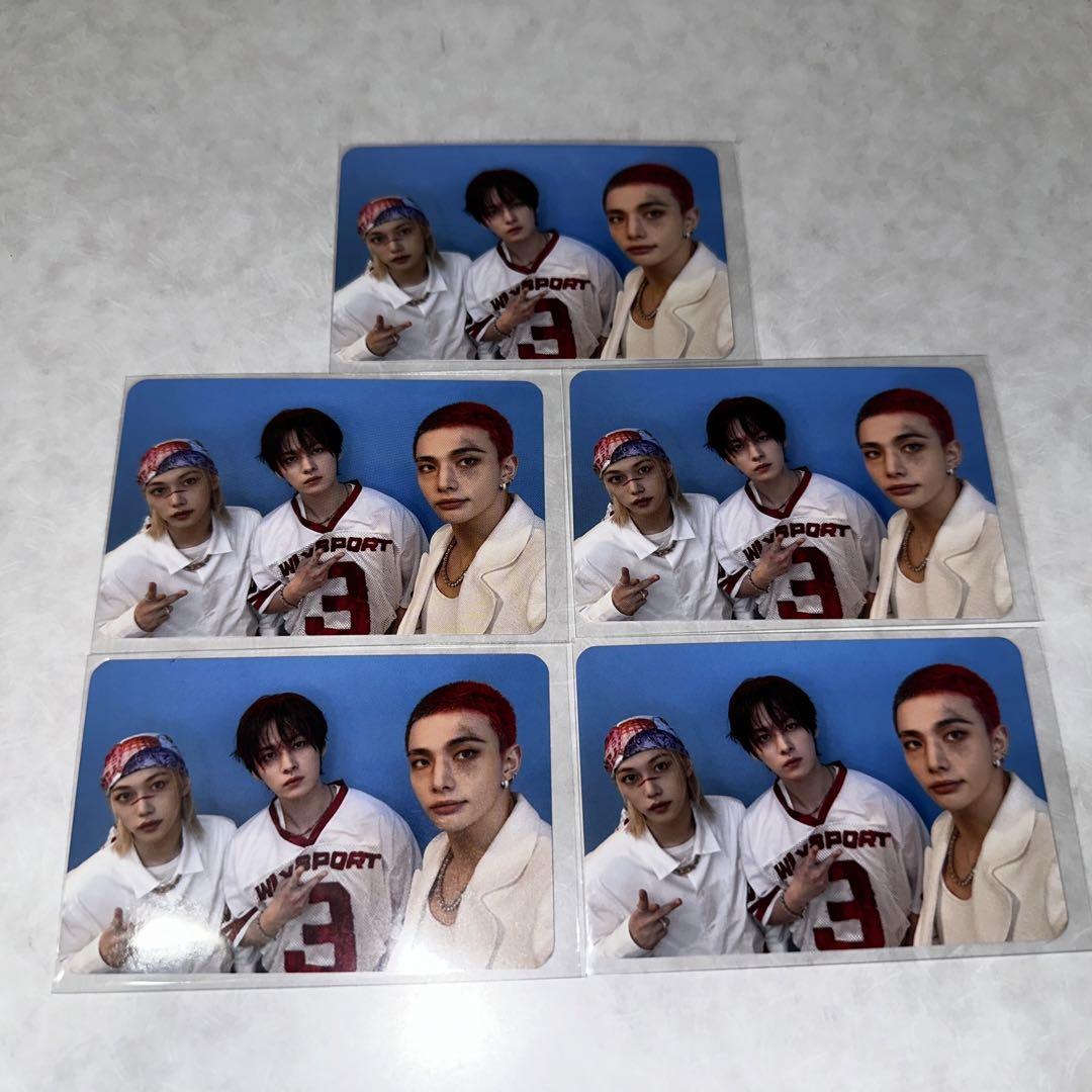 

[USED] straykids KARMA Pop-Up Rakidro Unit Trading Cards (5 pieces)