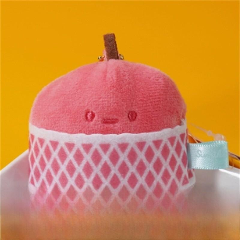 Series Sumikkogurashi Supermarket Plush Pendant With Apple Broccoli For Gift