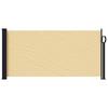 Retractable Side Awning Sand 500 x 100 cm Polyester