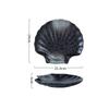 Vintage Ceramic Shell Shaped Plate Barbecue Plate Sushi Plate Dessert Snack Plates Pasta Plates Restaurant Creative Tableware