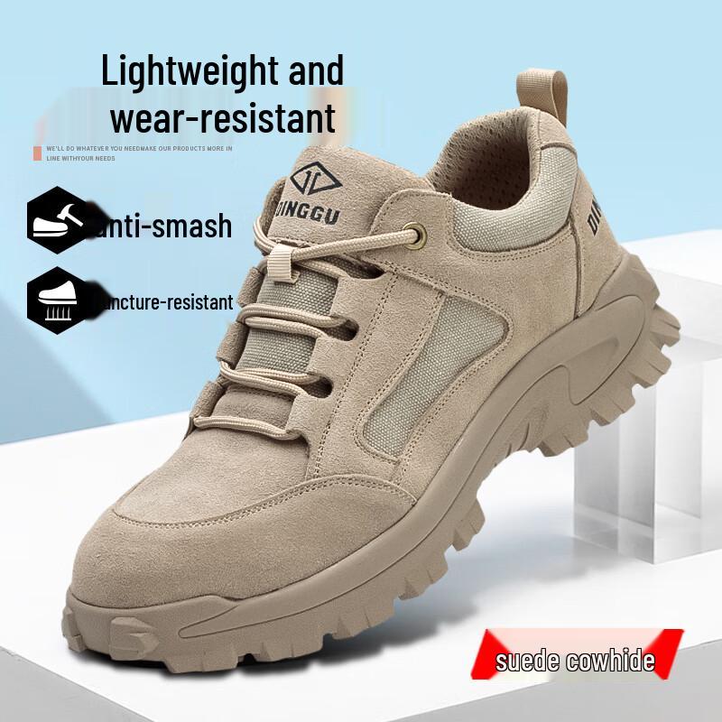 Dinggu Men s Insulated Steel Toe Work Safety Shoes EU 41