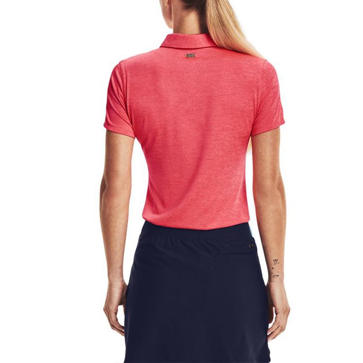 Under Armour Zinger Kortermet Poloskjorte Dame Topper Rosa 1363949-819