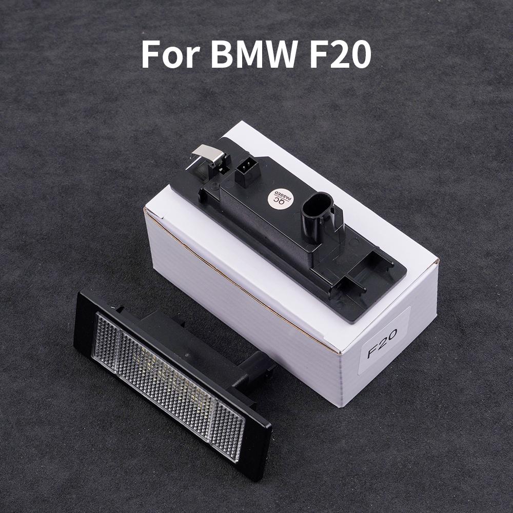 LED License Number Plate Lamp Car Light Luz No Error for BMW 1 Series E81 E87 E63 E64 M6 E85 E86 Z4 F12 F13 F20 K48