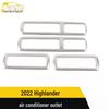 Stainless Steel Decorative Frame for 22 Highlander Air Vents