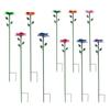 4/6 Pack Bee Watering Station Metal Butterfly Feeder with Flower Design Decorative Garden Stakes for Outdoor Yard Patio Decor