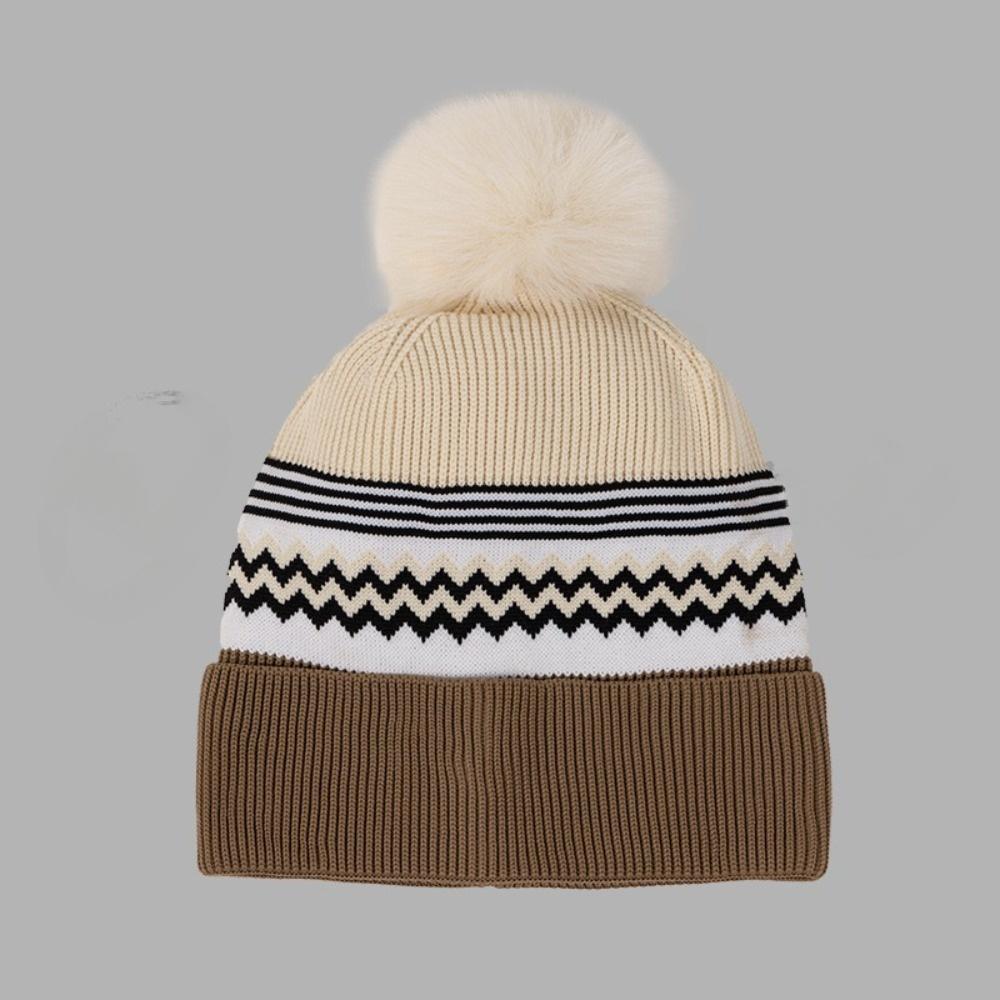 Wool Acrylic Knitting Cap Hat Warm Cold Cap Fashion Beanie Bonnet  for Men Women