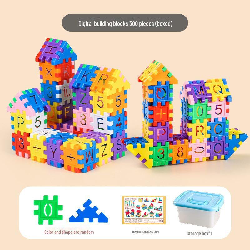 Magic Cube Building Blocks: Digital Puzzle Toy for Boys