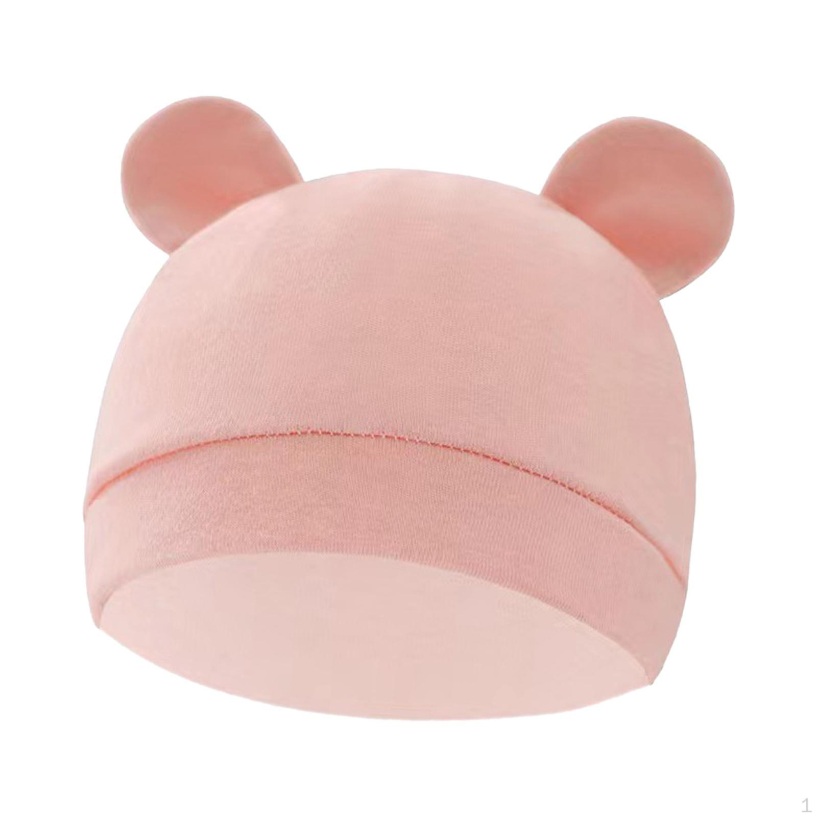 

Шапки для хлопчиків і дівчаток м які на 06 місяців Шапочка для новонароджених новонароджених сіра рожевий