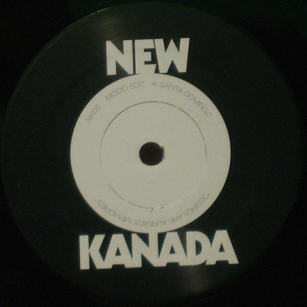 

12inch Record MOOD EDIT - Santa Domingo EP NK05 New Kanada 2007 Canada Dance & Electronica Used