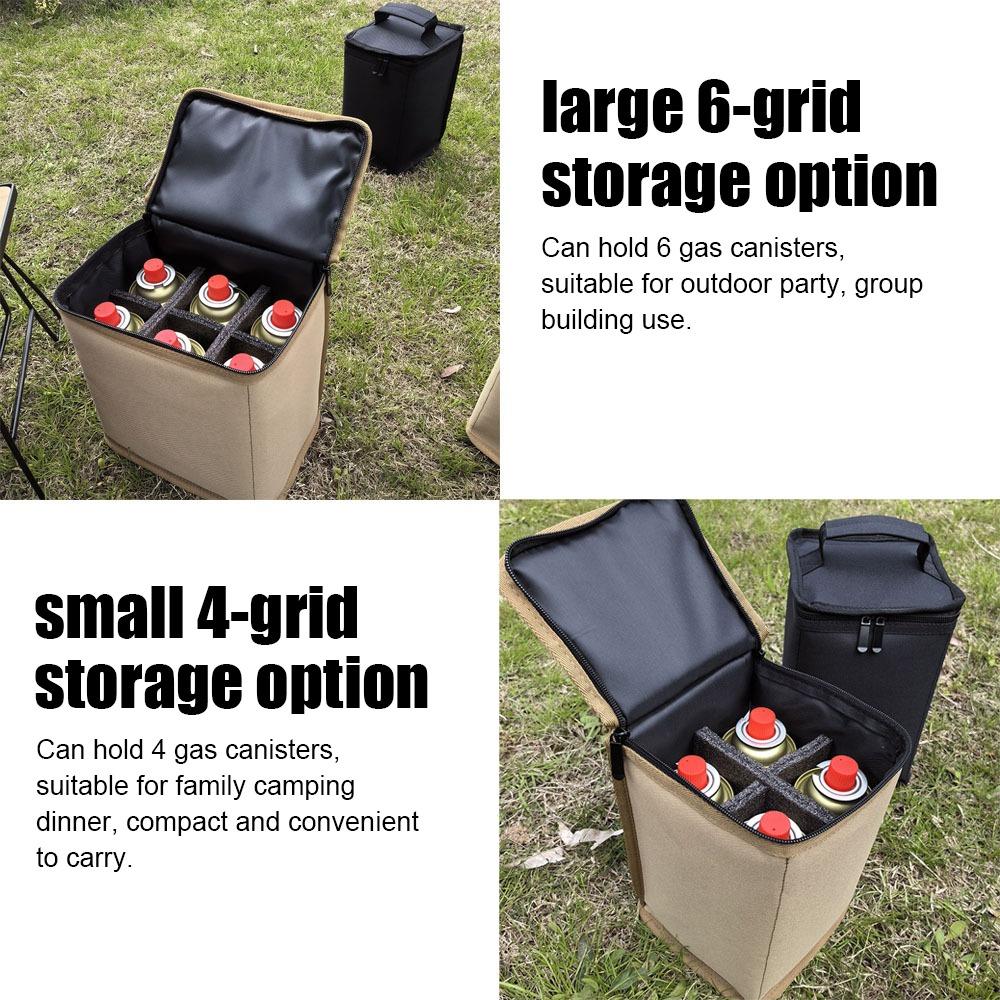 Anti Collision Camping Gas Tanks Storage Bag With Handle Fuel Cylinder Carry Bag  Camping Picnic