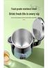 Durable 304 Stainless Steel Kettle with Thickened Insulation, Fast Boil, Large Capacity, Auto Power Off, Constant Temperature