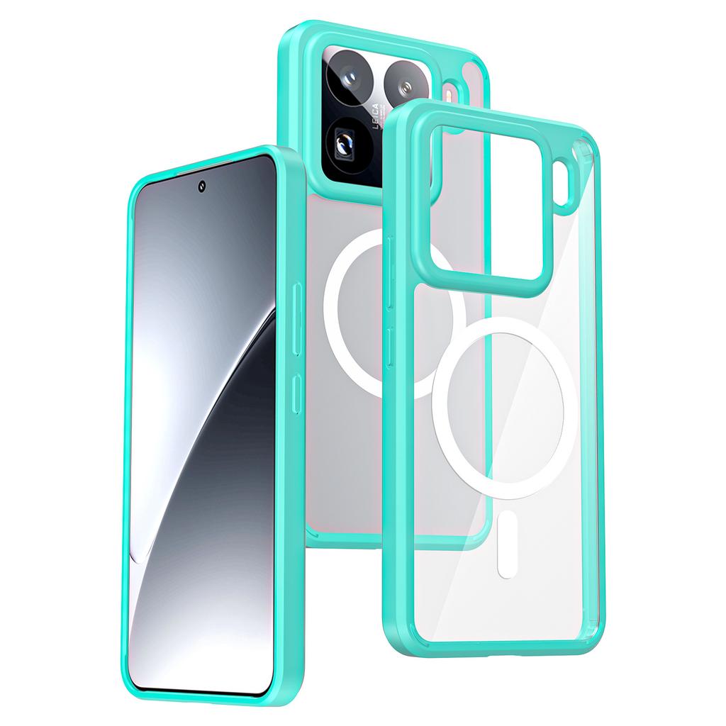For Xiaomi 15Ultra Phone Case 15t Fully Transparent Magnetic Suction All Inclusive Xiaomi 14pro Ultra-thin Protective Case