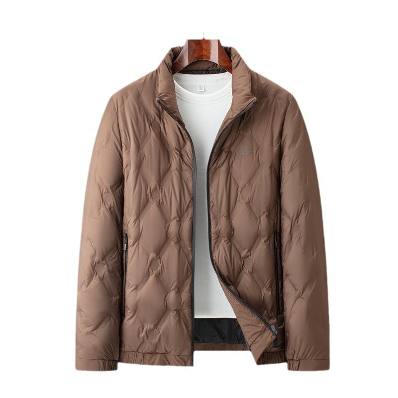 Winter New Men's Down Jacket Short Fashion Stand-up Collar Down Jacket Men's Warm, Cold-proof and Waterproof Down Jacket