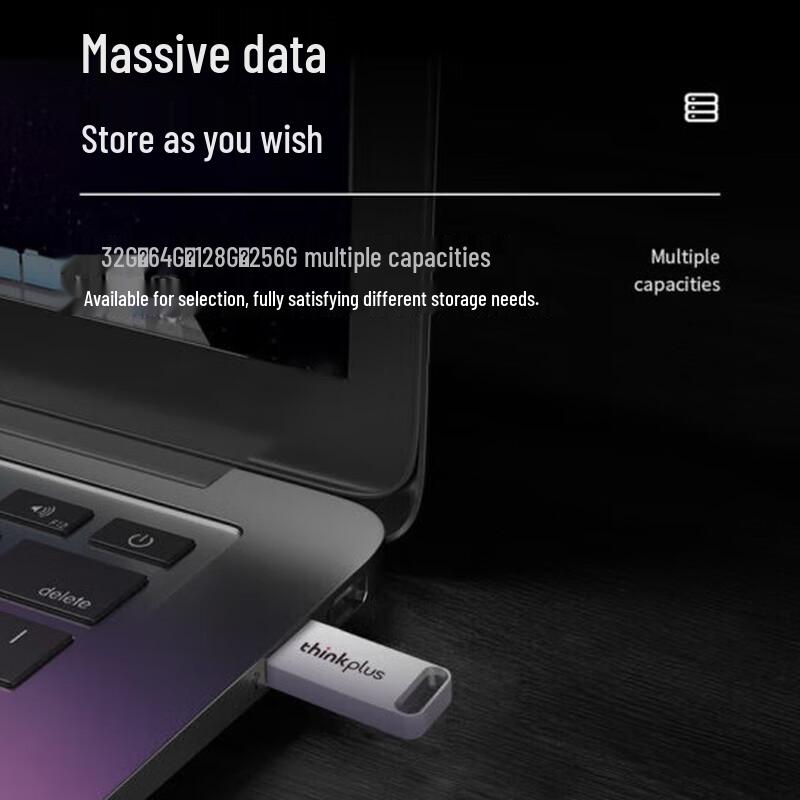 Lenovo Thinkplus TU110 USB 3.2 Metal Flash Drive