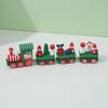 Wooden Christmas Train Decor: Festive Home & Window Display Gift