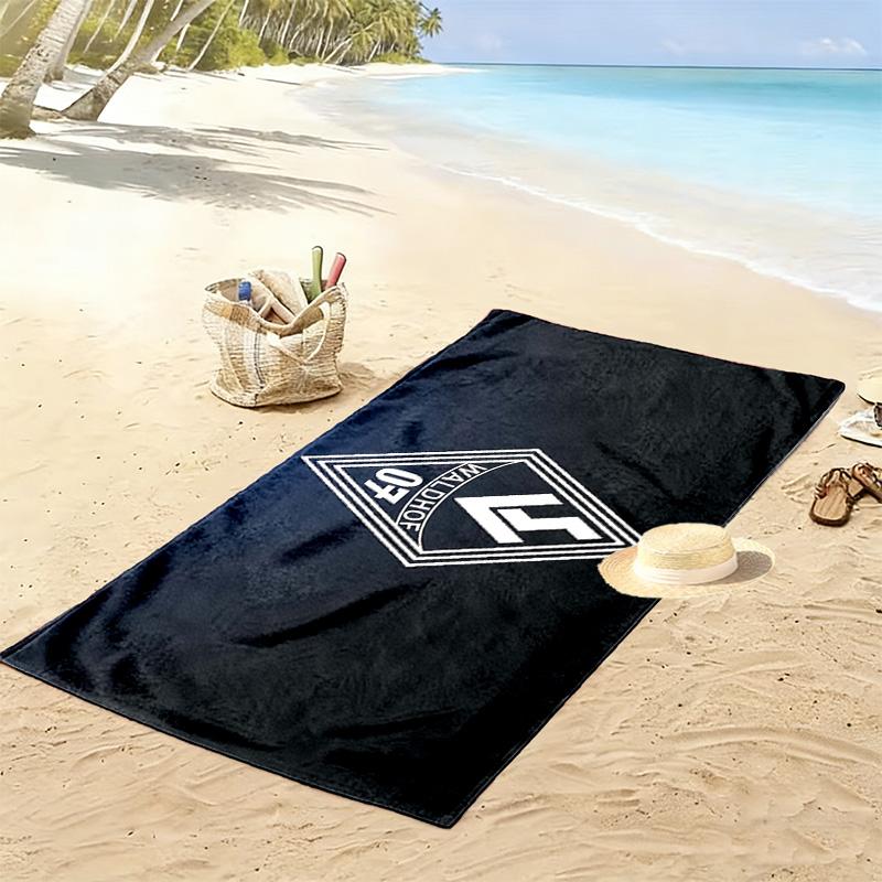 Asciugamano da Spiaggia Stampa SV Waldhof Mannheim 07, Asciugamano Grande Morbido Asciugatura Rapida per Spiaggia Campeggio Nuoto