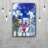 Hero Tales Manga Decor Vintage Metal Signs Tin Signs Captain Poster Decor for Bar Pub Club Man Cave Wall Decoration