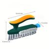 1/2pcs Versatile Triangular Cleaning Brush No Dead Corner for Bathroom Kitchen and Outdoor Use Durable  Multi-Surface Scrubberv