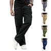 Men's Loose Fit Wide Leg Cargo Pants Straight Leg Casual Trousers for Work and Everyday