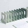 Non-slip Detachable Bookends Adjustable Vertical Book Holder Simple Book Display Rack  Office