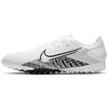 Mercurial Vapor 13 Pro MDS Round Toe Lace-Up Low Top TF Soccer Shoes Men Sneaker White Black CJ1307-110