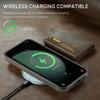 DG.MING M5 Series For Samsung Galaxy S26 Case Detachable Magnetic Leather Phone Cover with Card Slots
