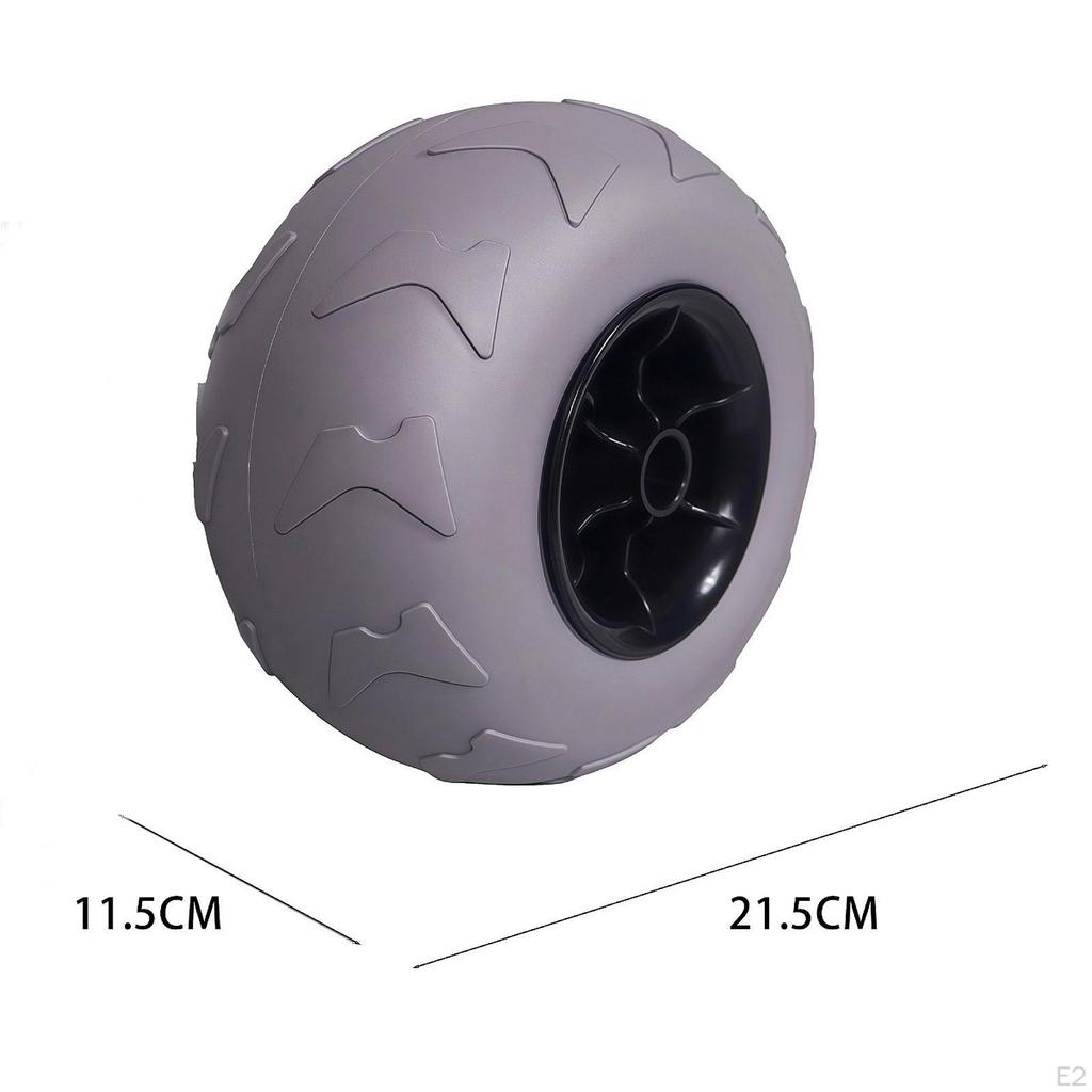 Beach Cart Wheel Balloon Practical Premium Easy to Install Replace Accessory Inflatable