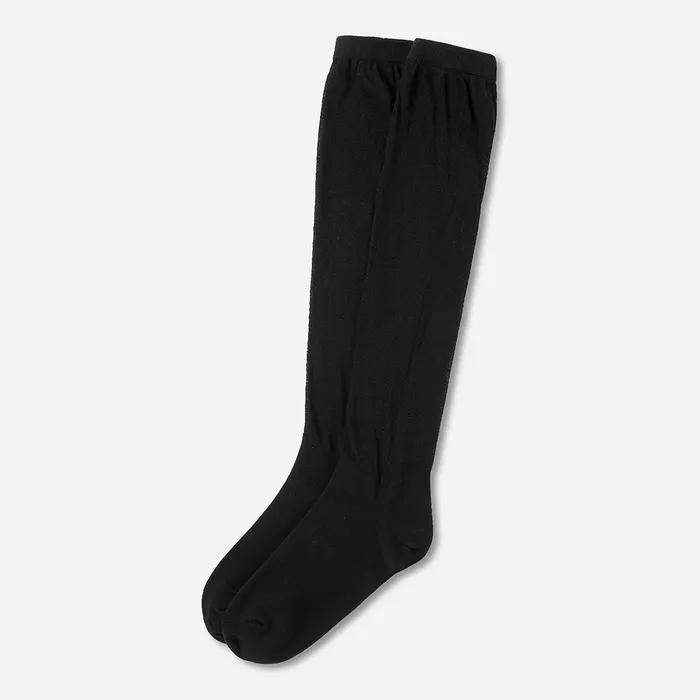 [OTZH/Self] Sheer Knee Socks_Black