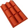 Stampi Cilindrici in Silicone - Stampo a Tronco da 9 Cavità Teglia per Rotolo di Torta Stampo per Cioccolato, Stampo per Torta in Silicone Antiaderente per Cottura Fai da Te Semi-Cilindrici