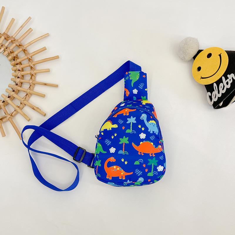 Dinosaur Kids Cartoon Single Shoulder Crossbody Chest Bag Kids Gift Fashion