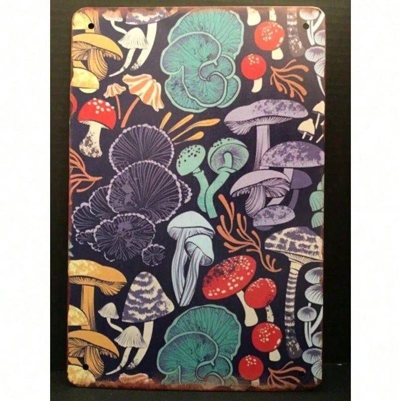 Retro Metallgemälde, Möbel, Wohnzimmerdekoration 20x30cm