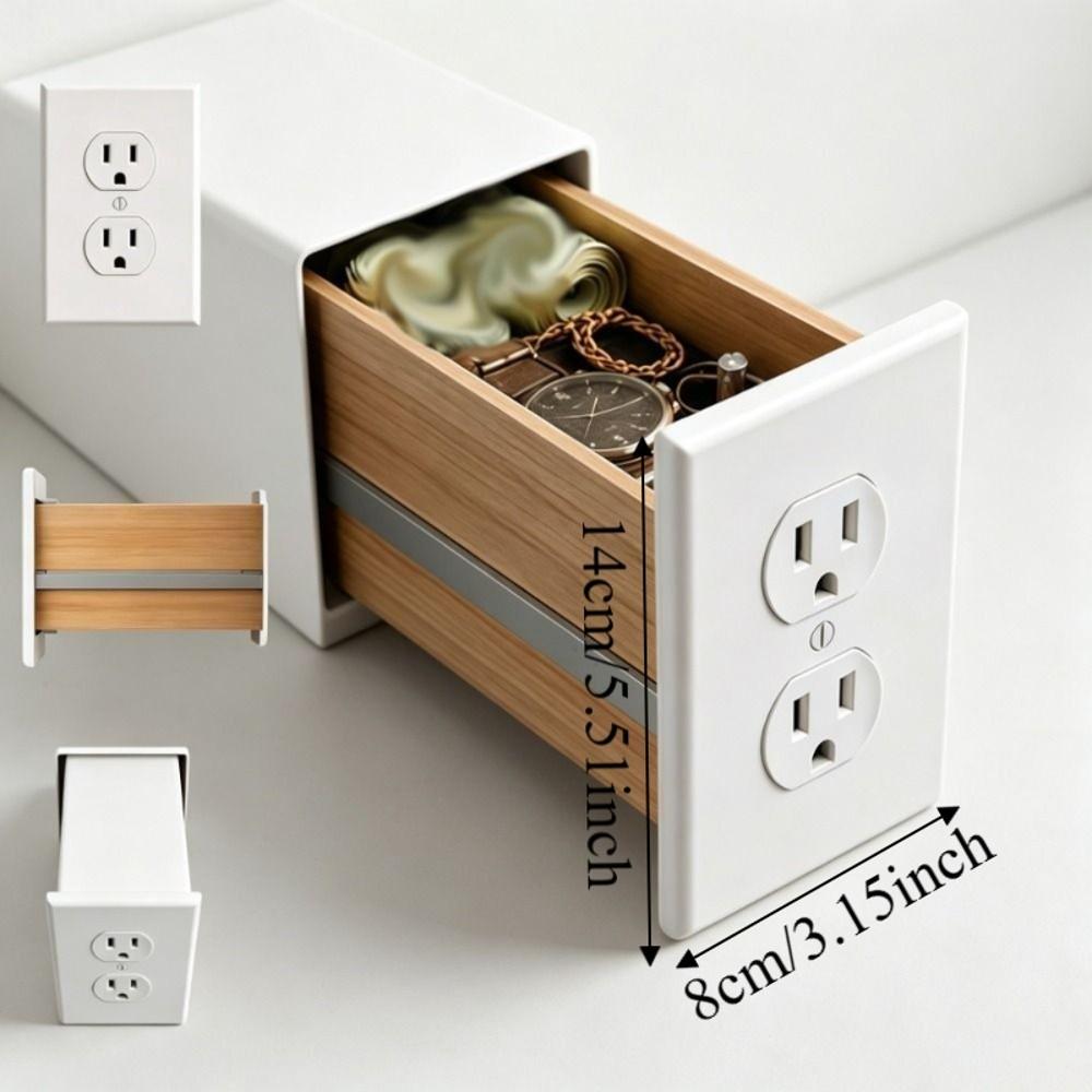 Recessed Design Recessed Hidden Storage Cabinet Embedded Secret Safe Cabinet Home Decoration